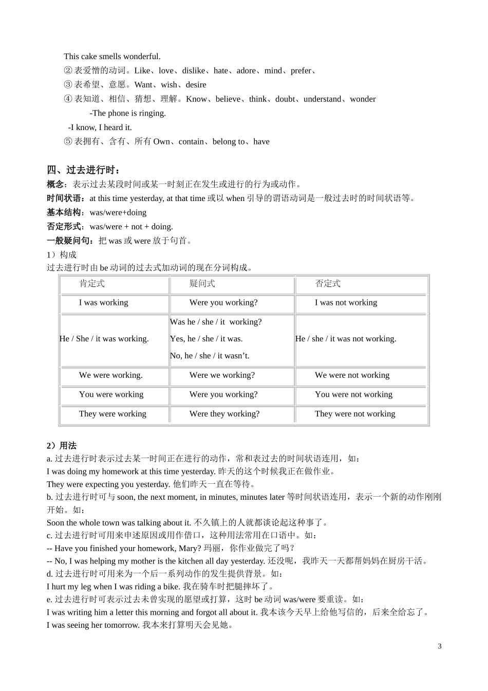 初中英语八种时态大全-最新版_第3页