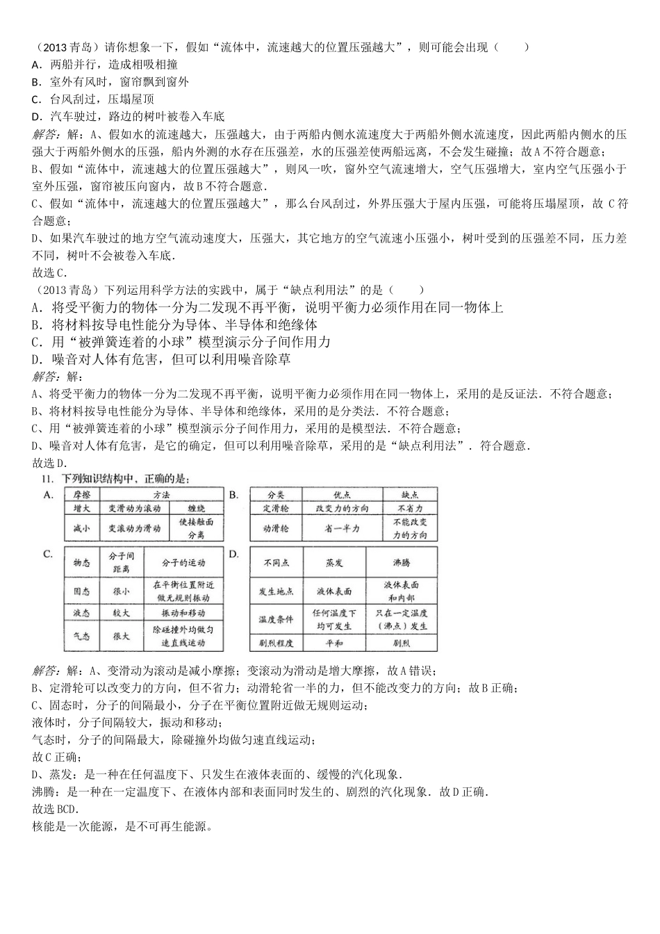 初中物理拔高题_第1页