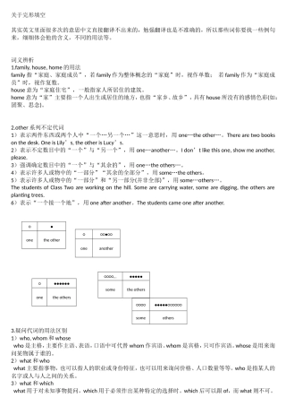 初中英语词义辨析