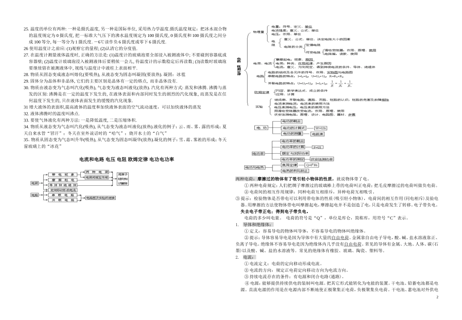 初中物理概念_第2页