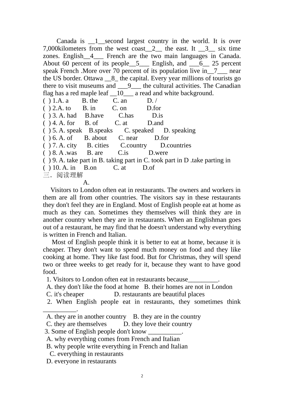 初中英语深圳牛津版-7B-Chapter1----Travel(1)_第2页