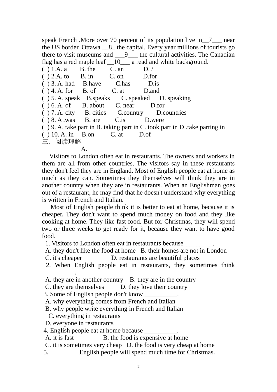 初中英语深圳牛津版-7B-Chapter1----Travel_第2页