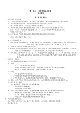 初中物理一本全(1)