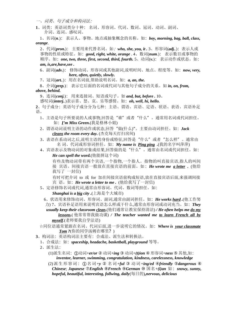 初中英语语法大全.pdf_第1页