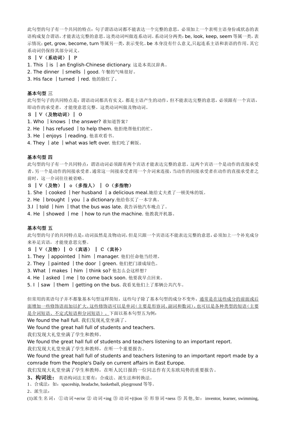 初中英语语法归纳总结-2_第2页