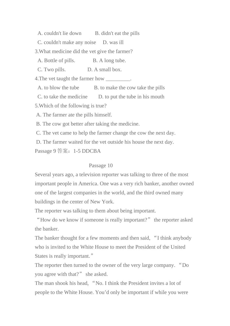 初中趣味英语阅读_第2页