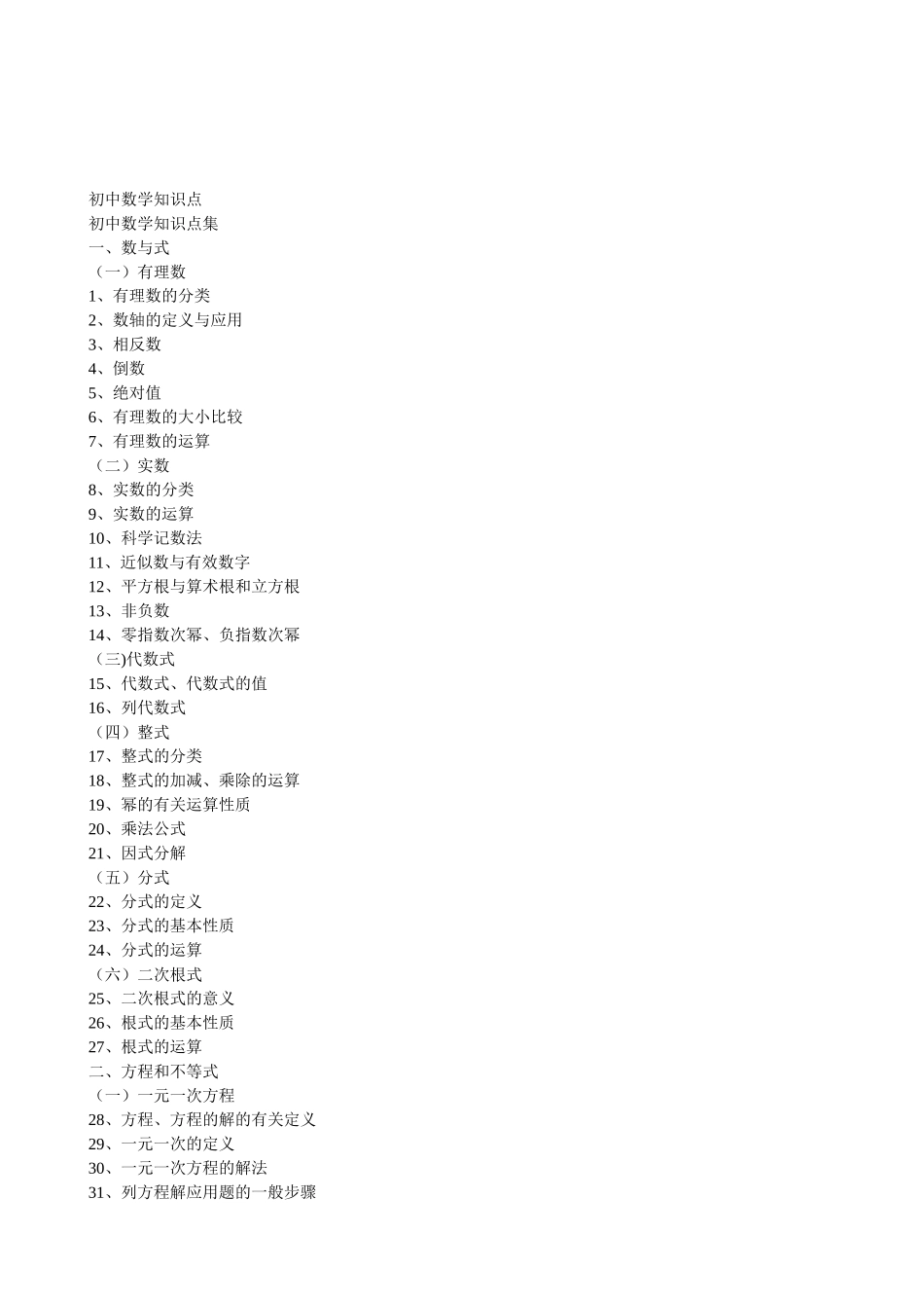 初中数学知识点(同名18389)_第1页