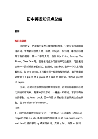 初中英语知识点总结(同名9135)