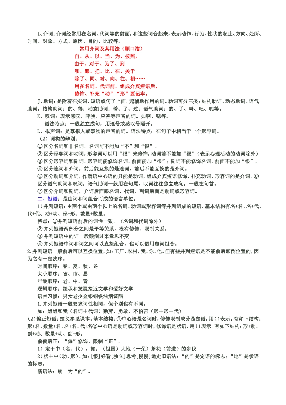 初中语文语法大全_第2页