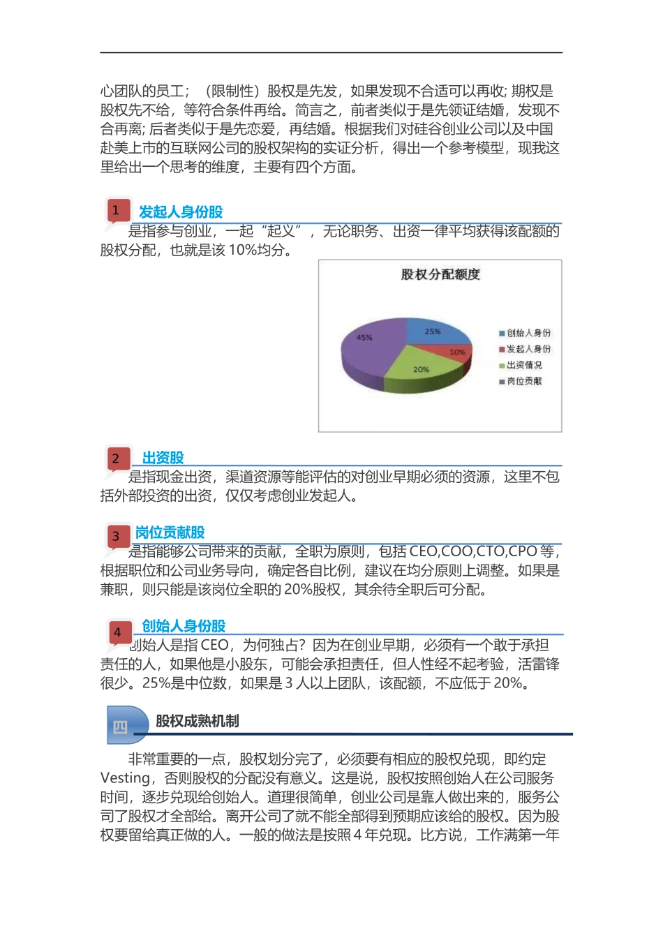 创始人与合伙人股权构架设计_第3页