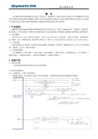 创维8R90-E700S维修手册
