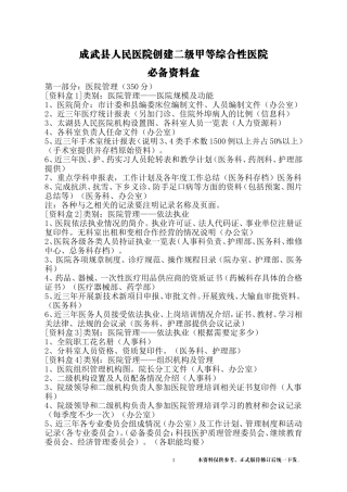 创建二甲必备资料盒