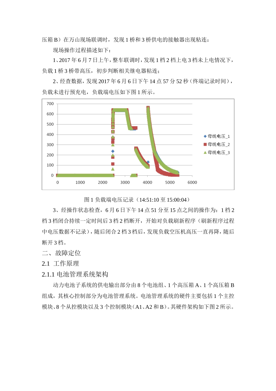 动力电池组继电器粘连故障分析报告_第3页