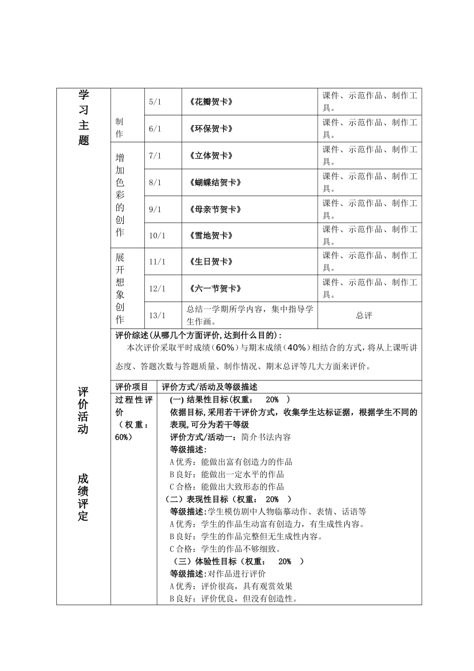 创意贺卡校本教案_第3页