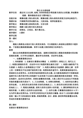 动漫人物绘画