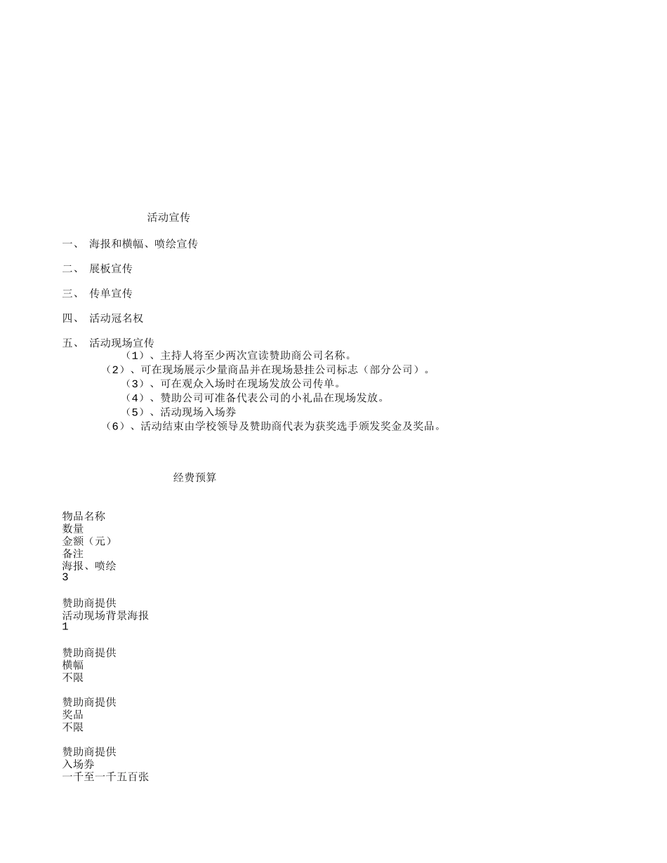 动漫摇滚の夜活动策划书(不要下载-以更新另一份完整版)_第3页