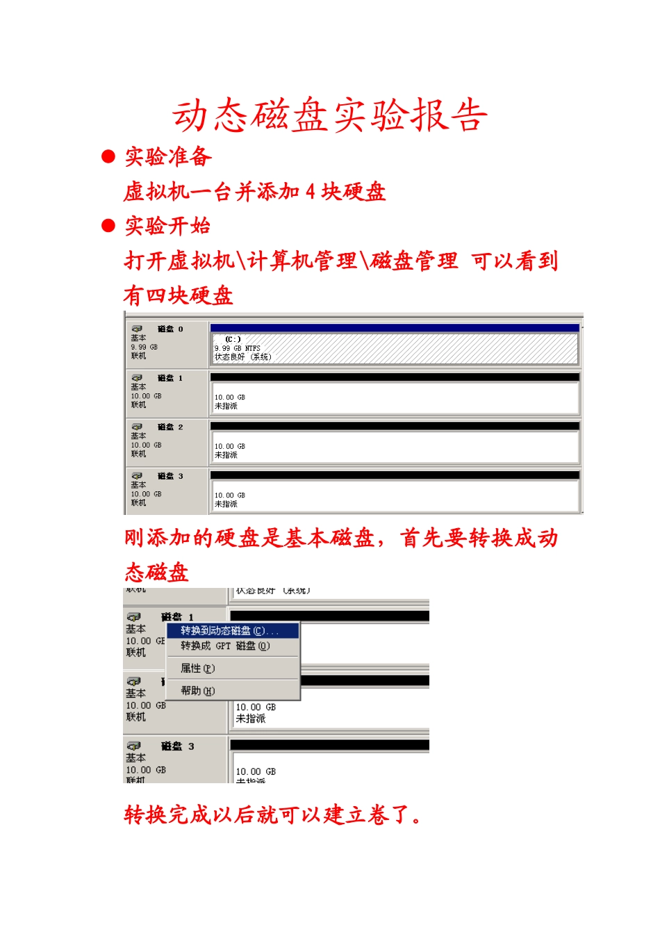 动态磁盘实验_第1页