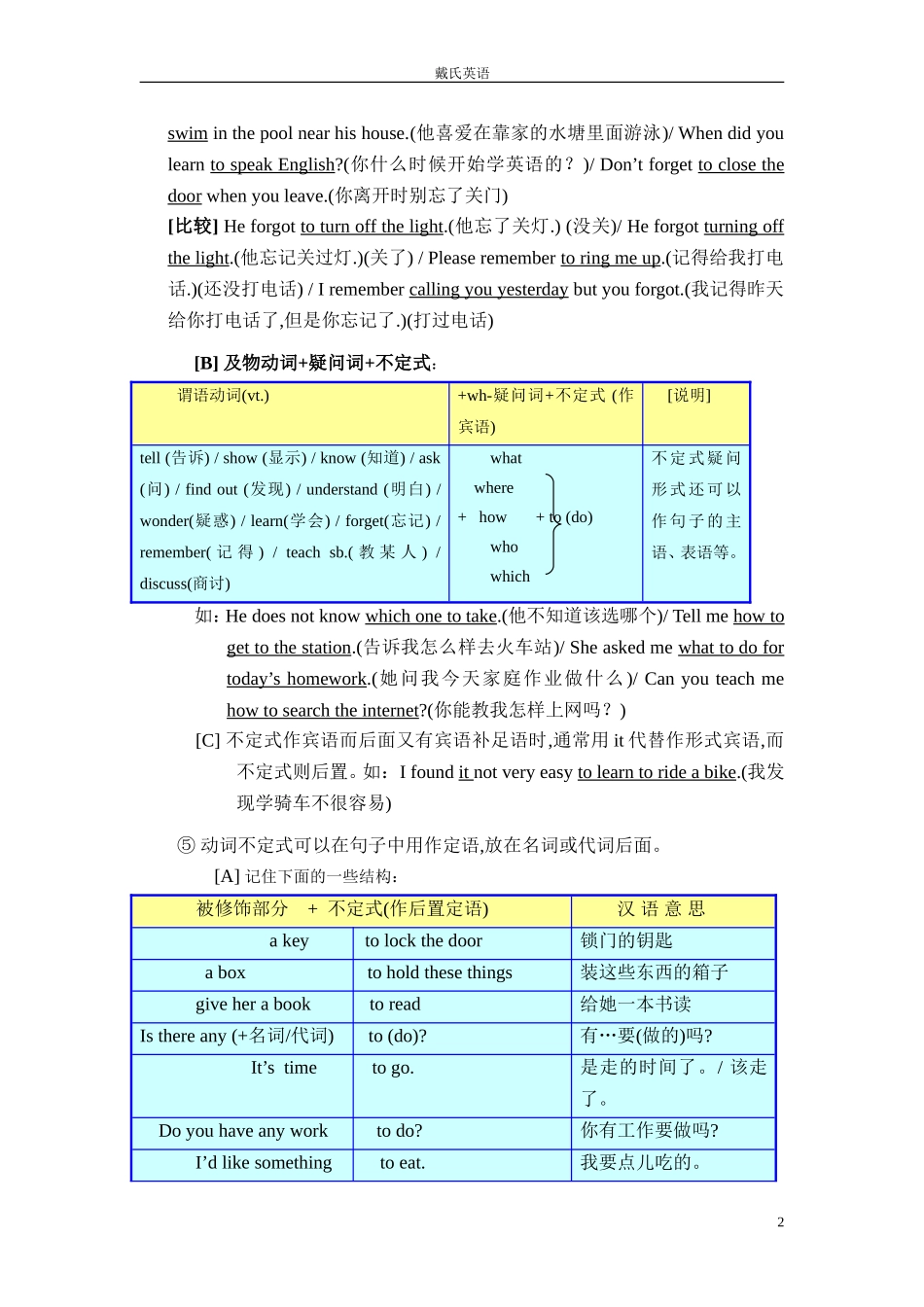 动词的非谓语形式_第2页