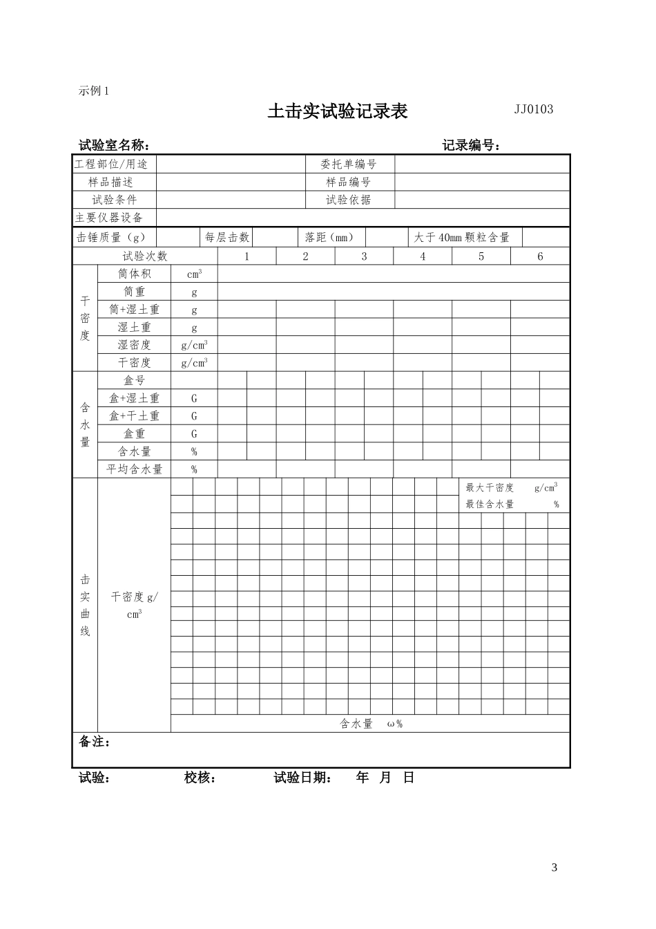 典型试验记录与检测报告的格式_第3页