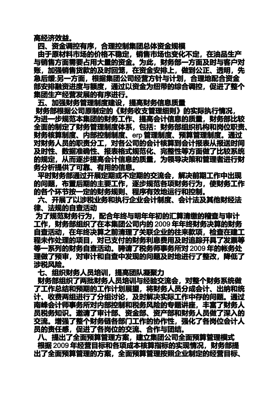 分公司财务工作计划_第2页