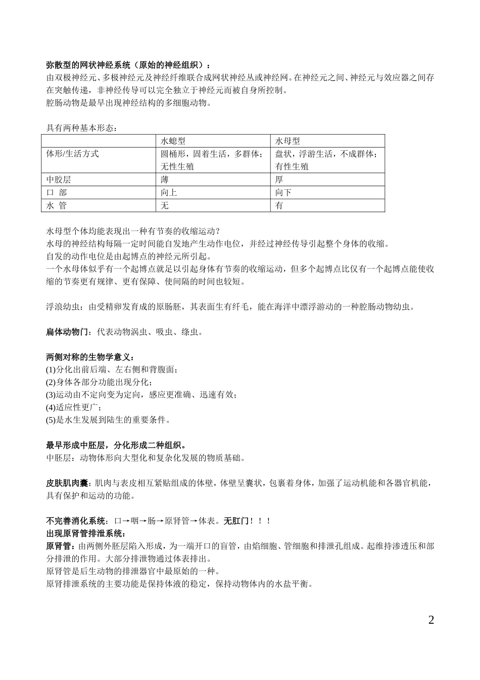动物学基础知识_第2页
