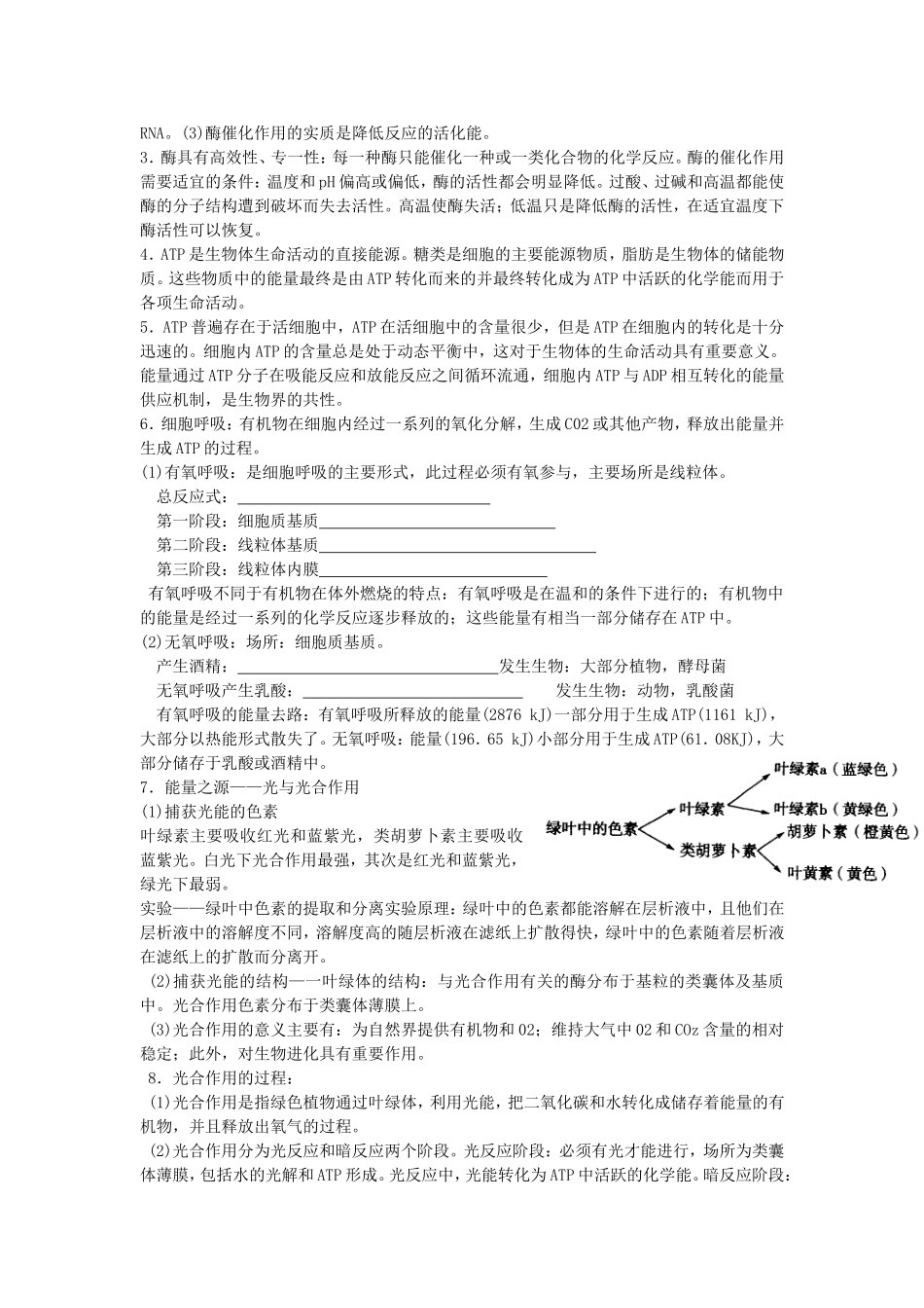 分子与细胞—知识点_第3页