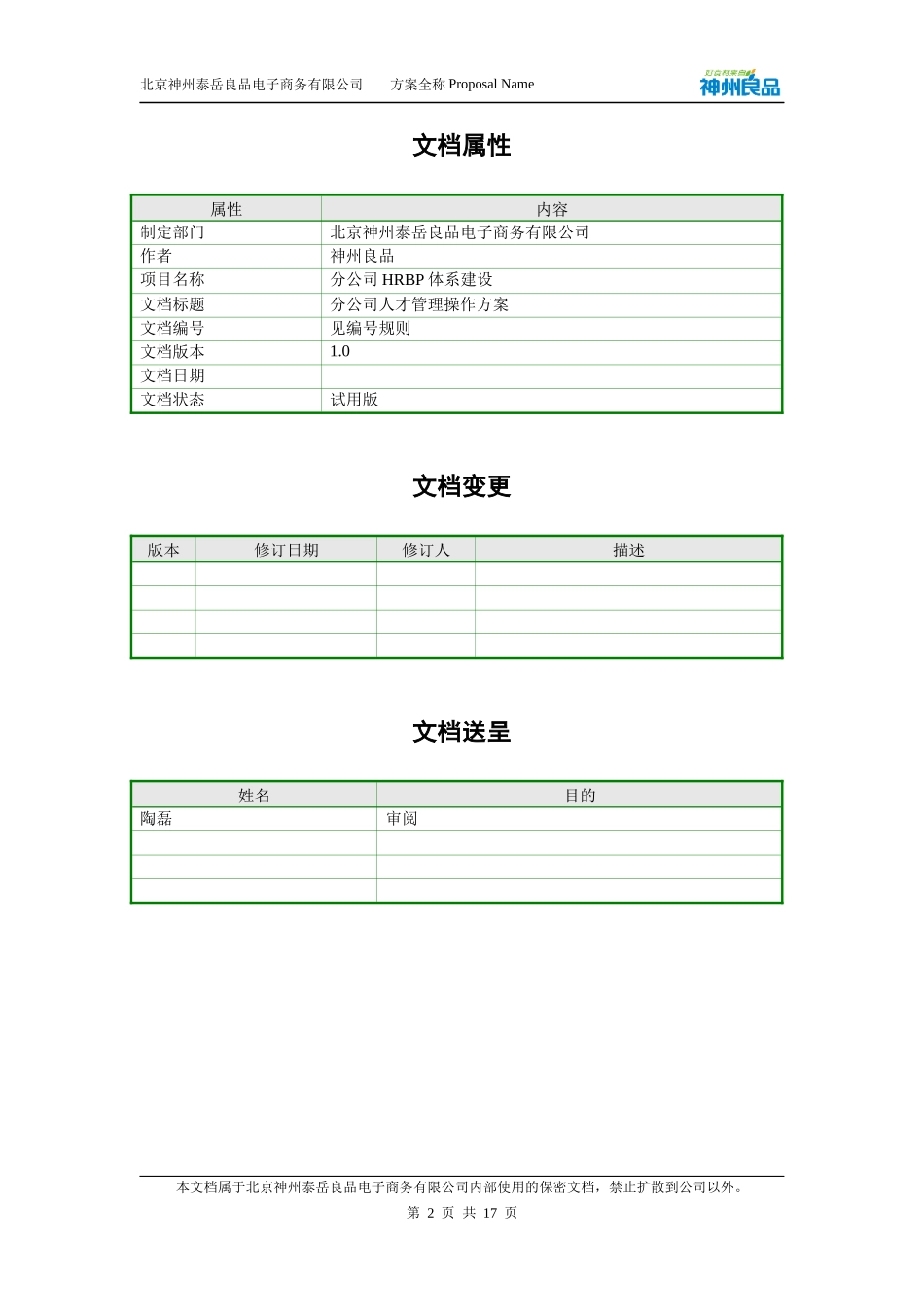 分公司人才管理操作方案_第2页