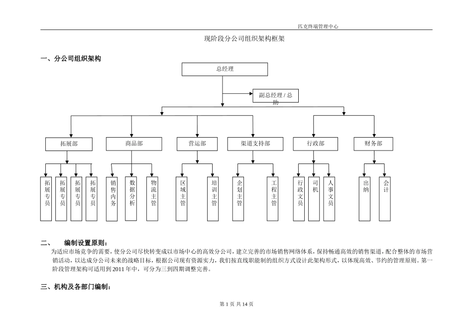 分公司组织架构_第1页