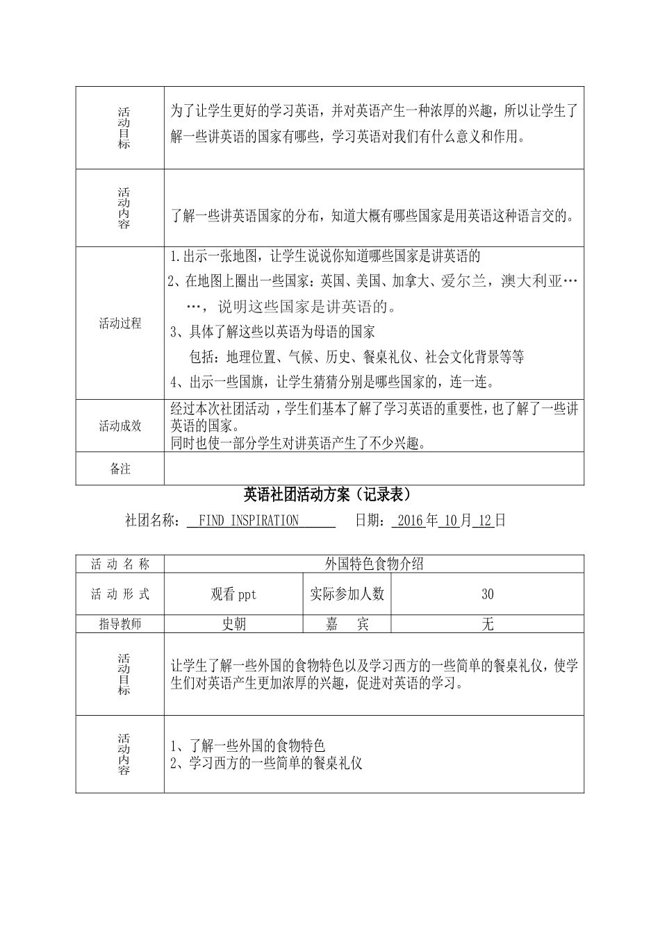 冯中英语社团活动记录_第2页