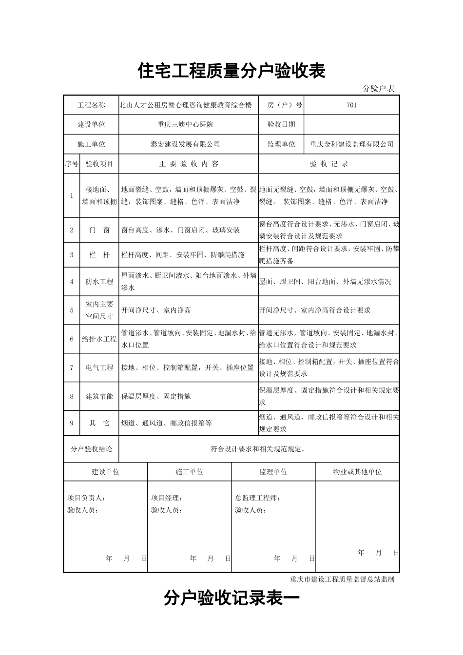 分户验收填写范本--2014版_第1页