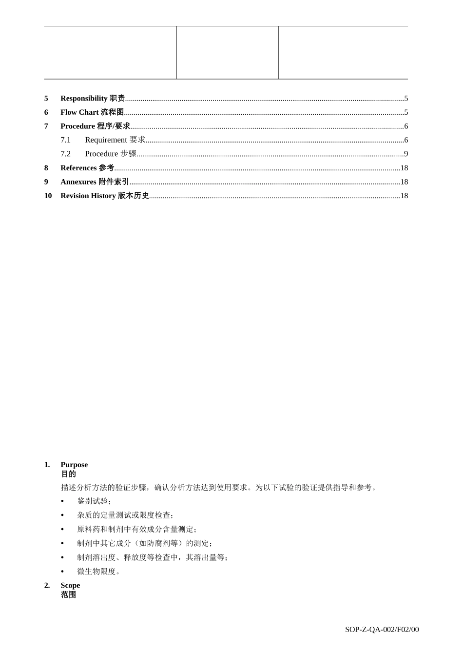 分析方法验证标准操作规程_第2页