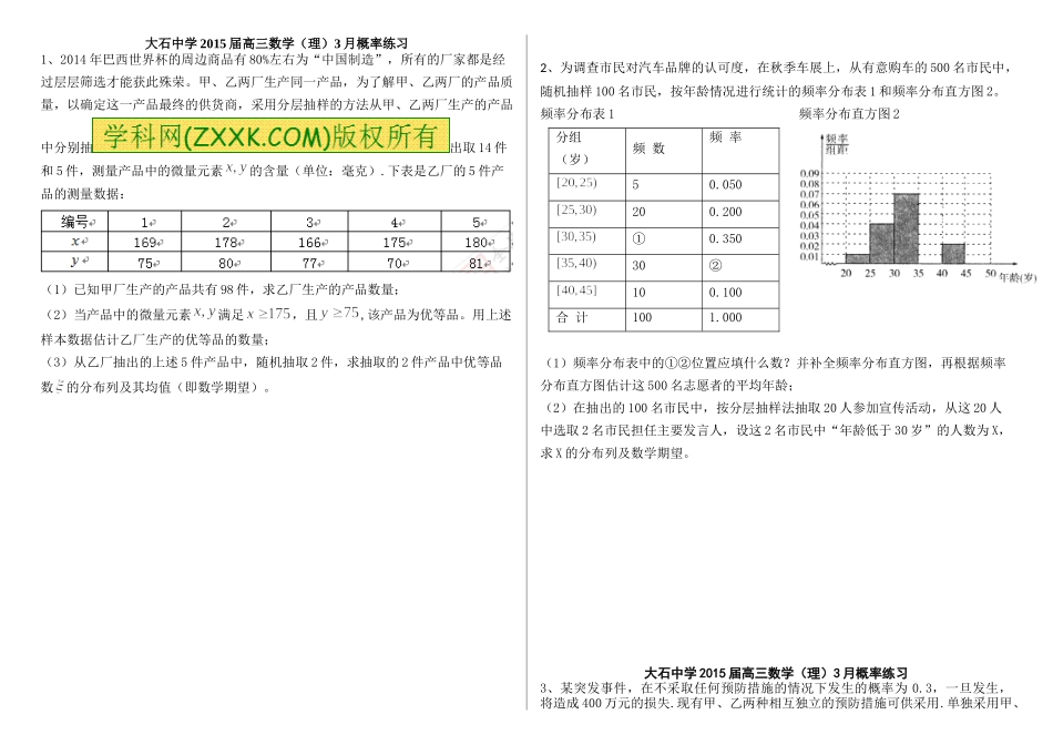 分布列期望方差_第1页