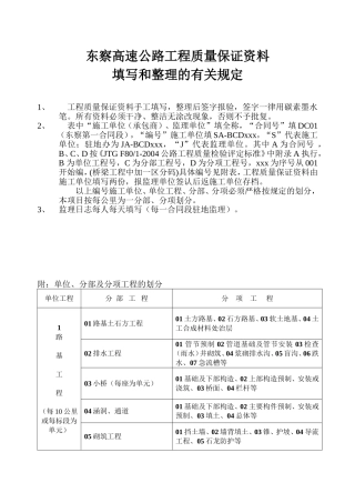 分部.分项划分及检测资料内容示例2