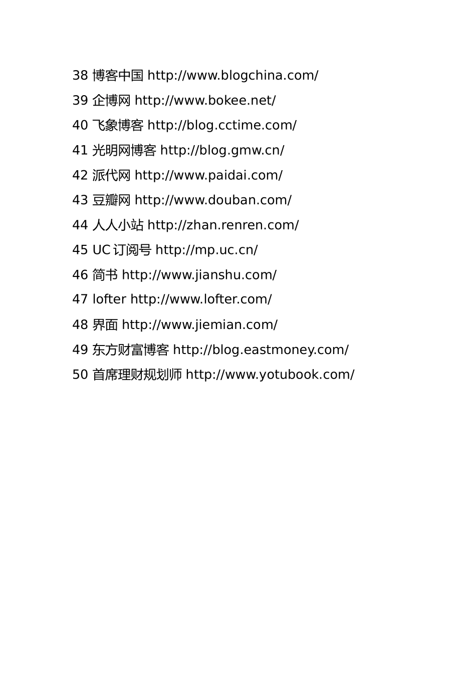 分享中国50个可以发文章的自媒体平台列表_第3页