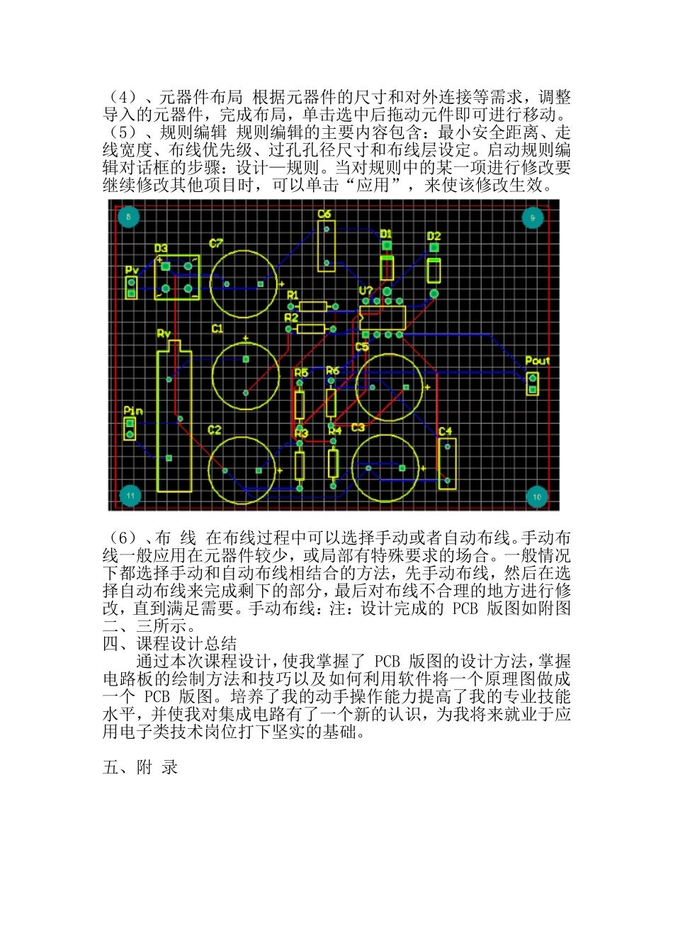 功放电路PCB设计报告_第3页