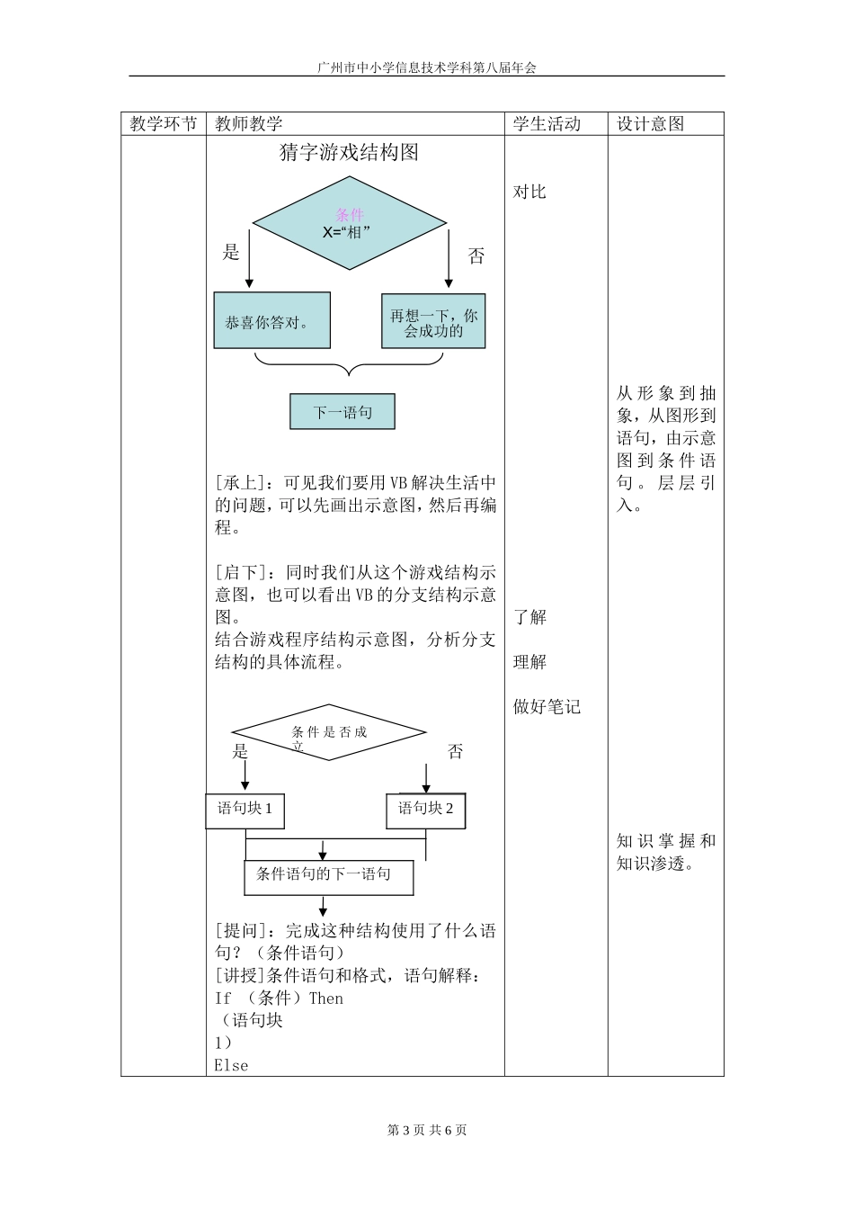 分支结构教学设计_第3页