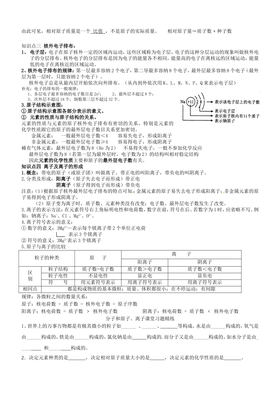 分子和原子及原子的结构_第3页