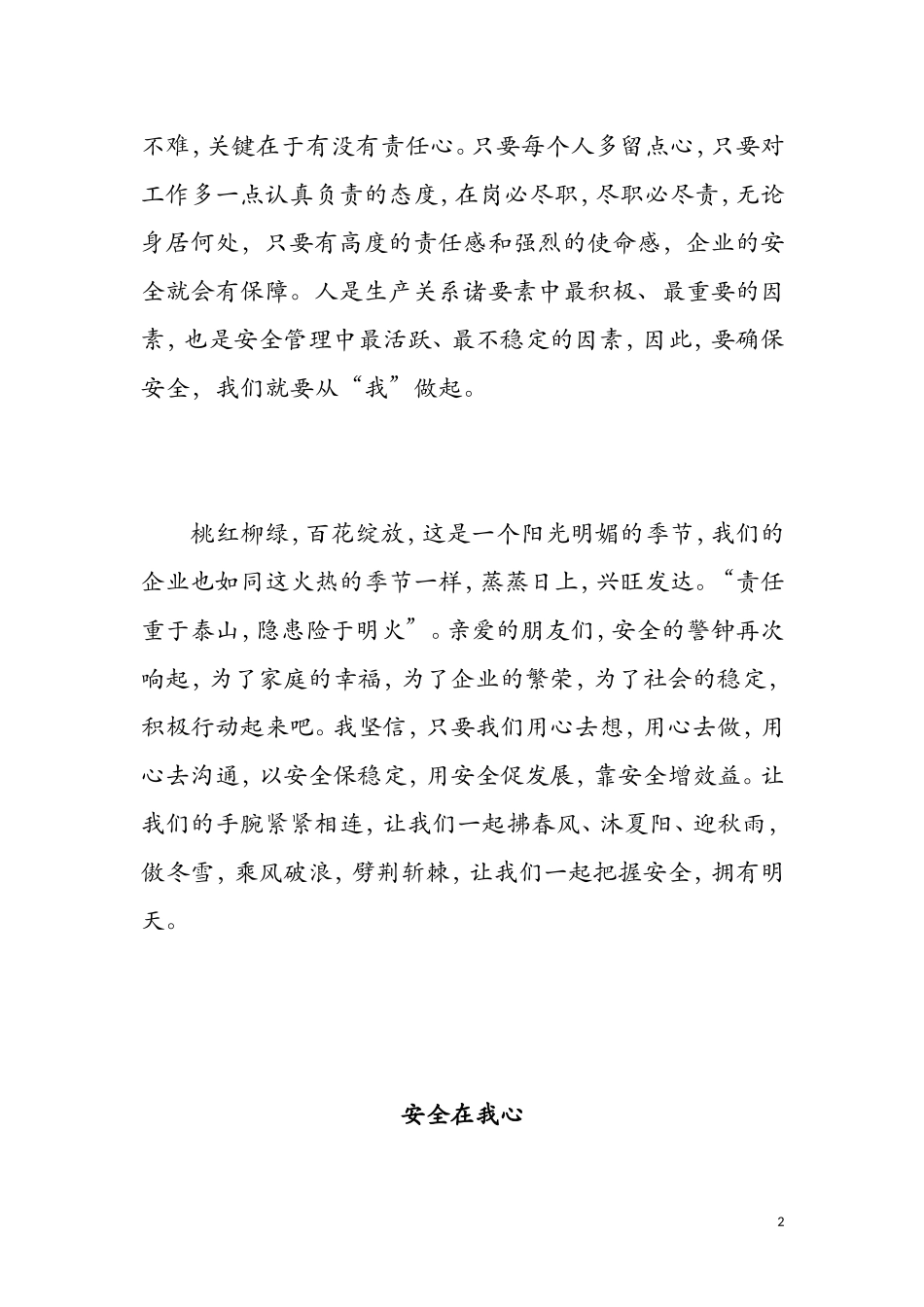 关于安规的演讲稿_第2页