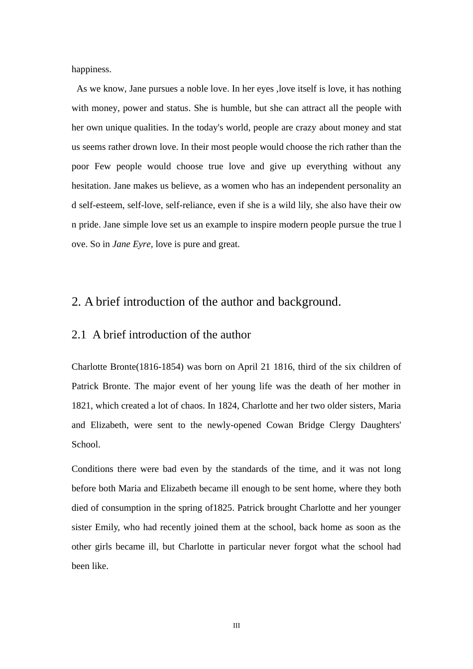 关于《简爱》全英文论文_第3页