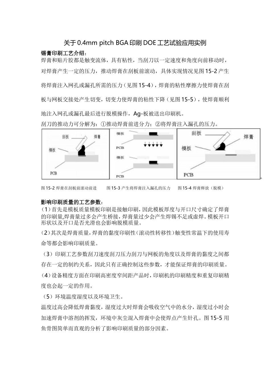 关于0.4mm-pitch-BGA印刷DOE工艺试验应用实例_第1页