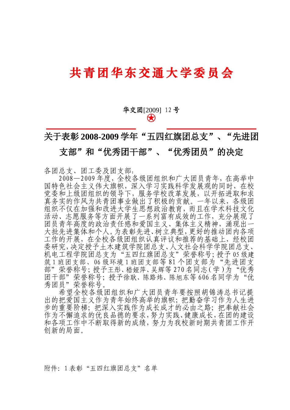 共青团华东交通大学委员会_第1页