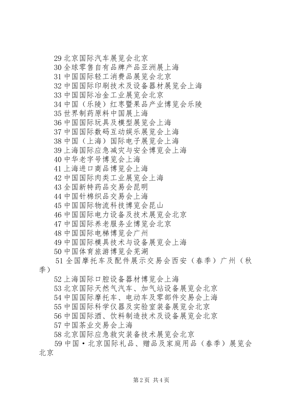 关于申请商务部展会补助的请示_第2页