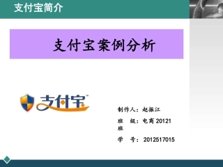 支付宝案例分析