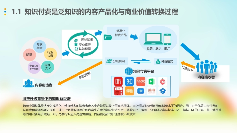 知识付费行业分析报告_第3页