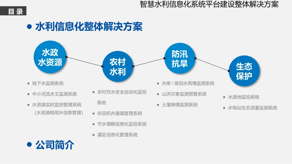 智慧水利信息化系统平台建设整体解决方案_第2页