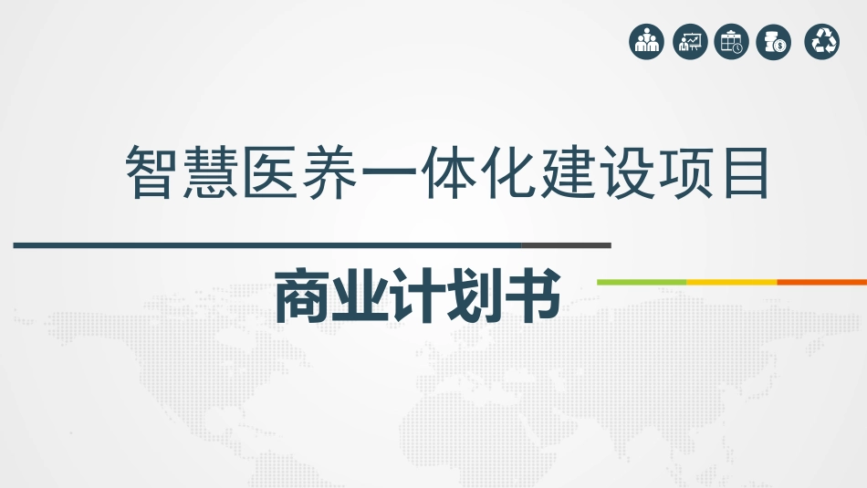 智慧医养一体化建始项目创业计划书_第1页