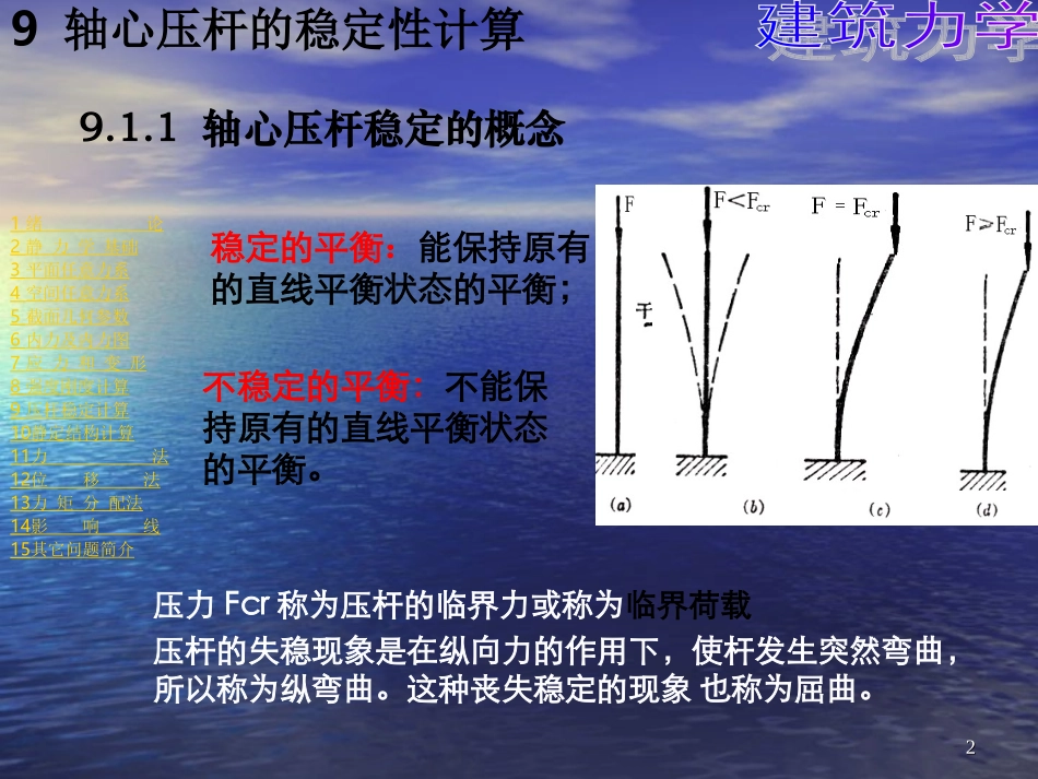 轴心压杆的稳定性计算_第2页