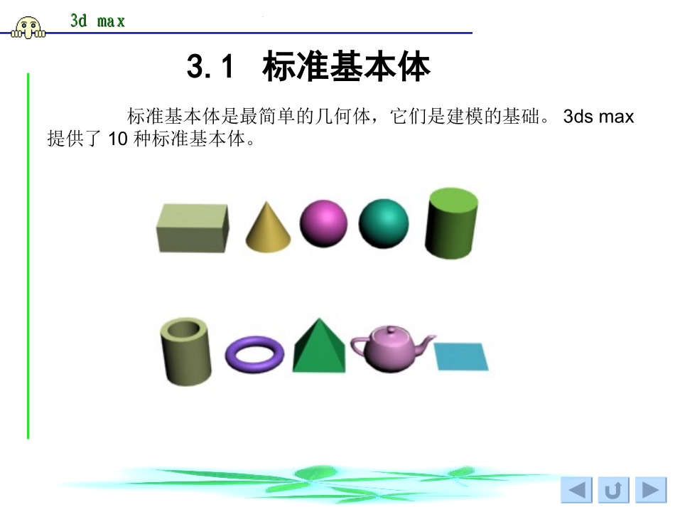3D创建基础物体课件_第3页
