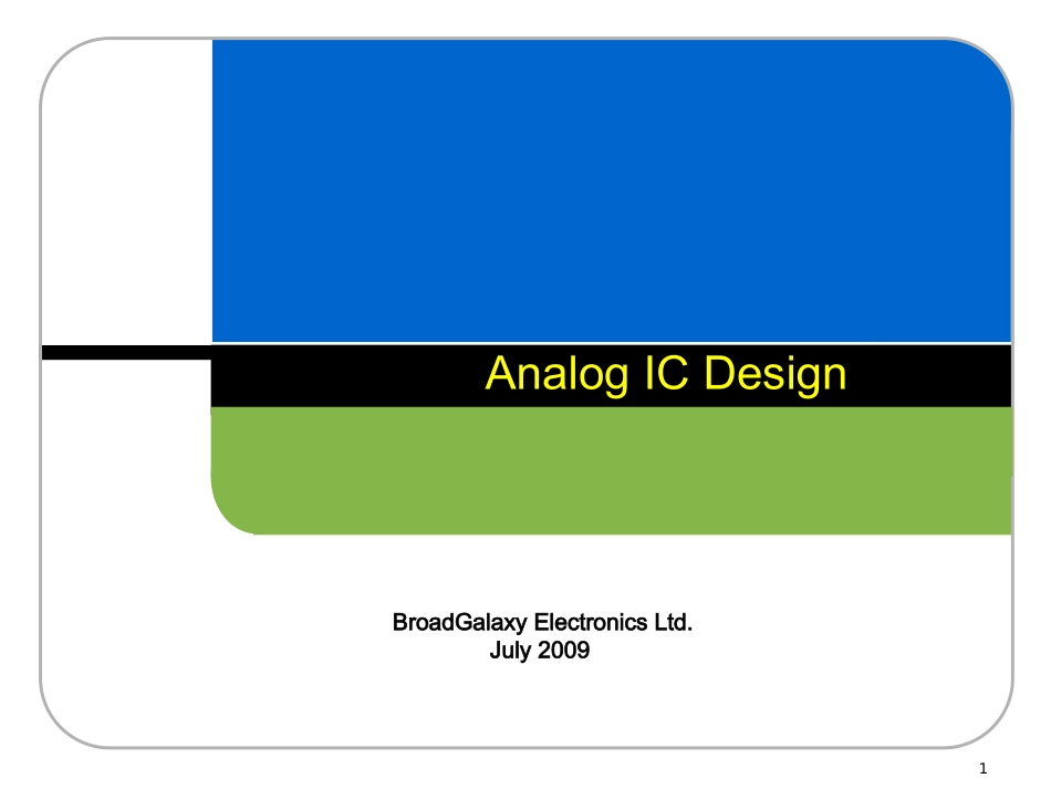 Bandgap带隙Circuit_第1页