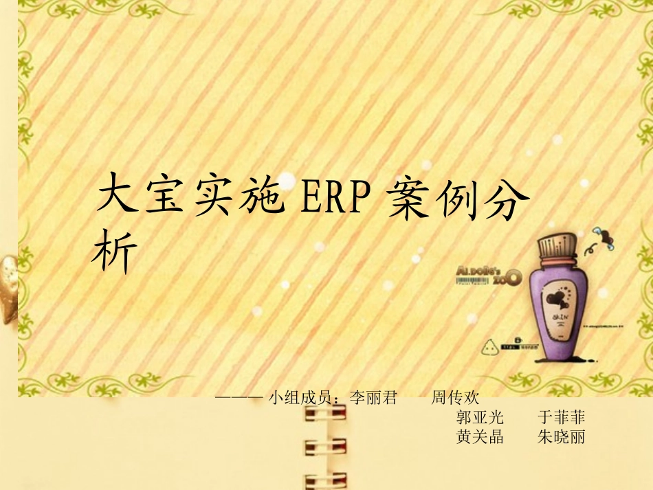 ERP案例分析_第1页